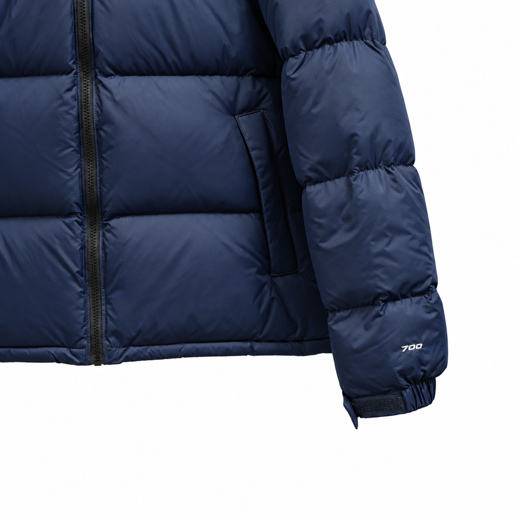 The North Face Men's 1996 Retro Nuptse Jacket - Black Navy Blue