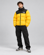 The North Face Men's 1996 Retro Nuptse Jacket - Black yellow