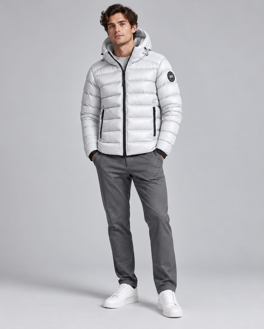 Canada Goose Crofton Black Label Puffer Jacket – Silverbirch