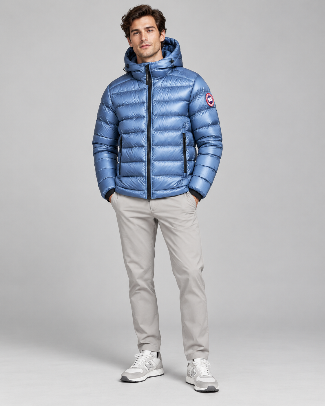 Canada Goose Crofton Puffer Jacket – Light Ozone Blue