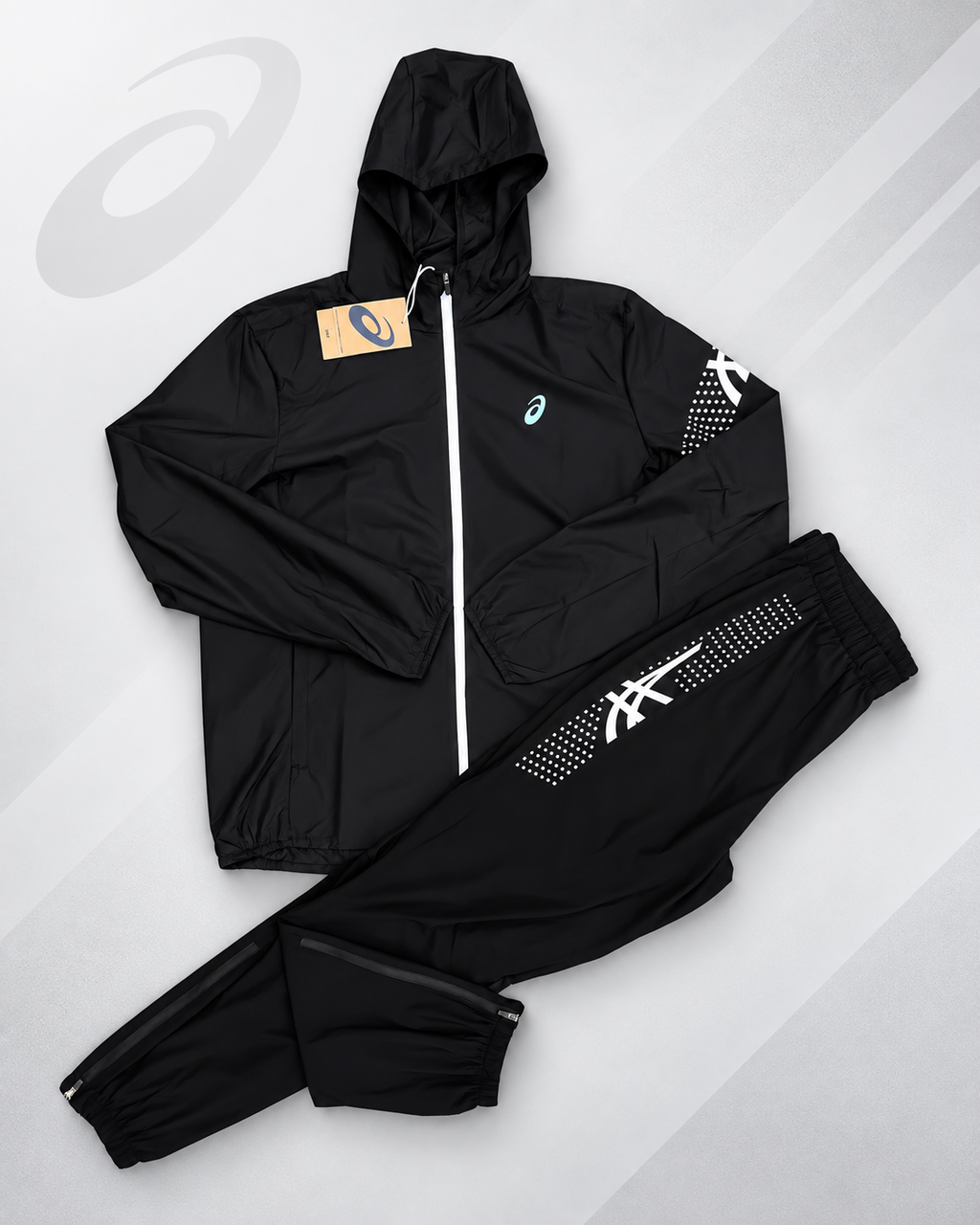 ASICS Lightweight Hooded Tracksuit