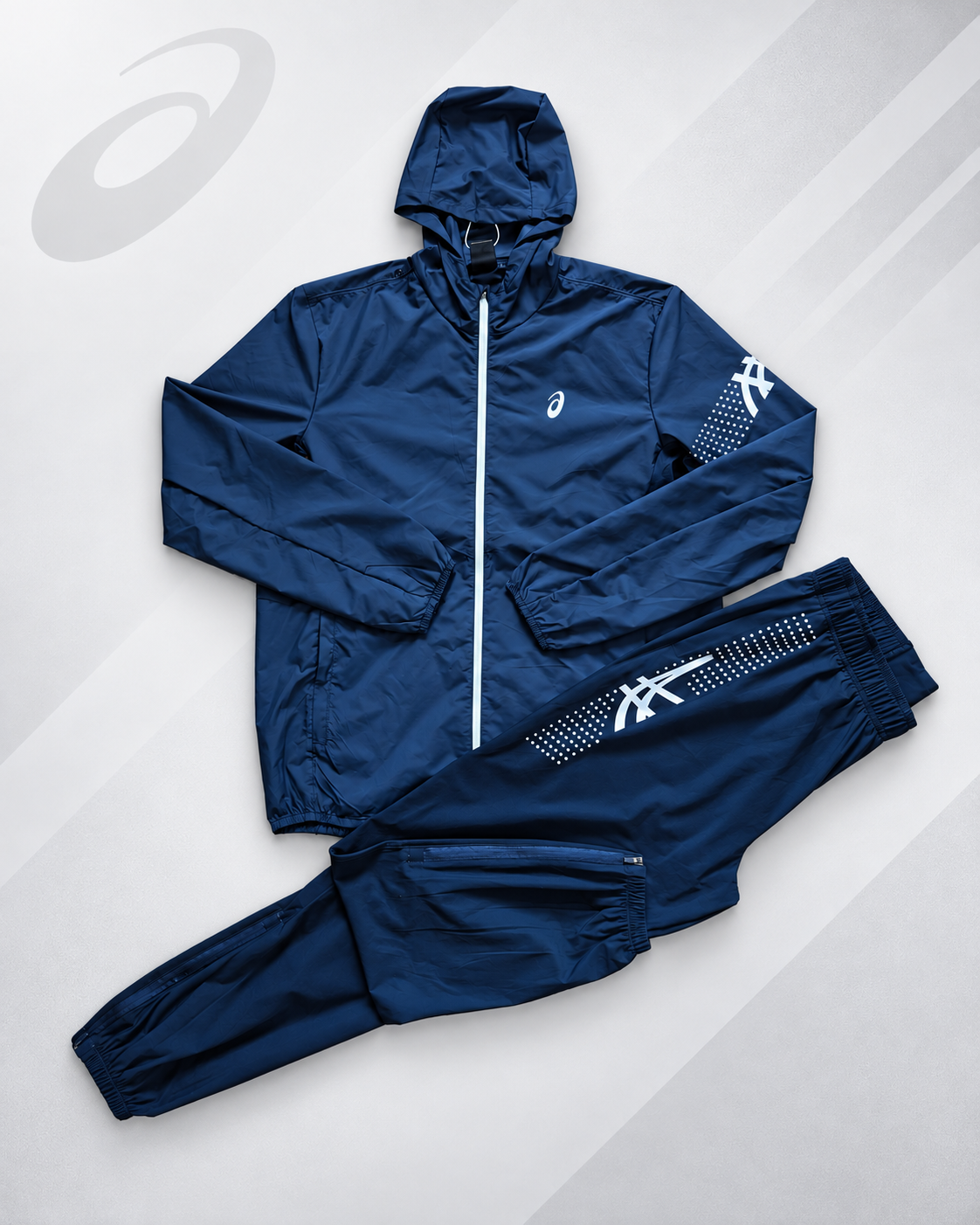 ASICS Lightweight Hooded Tracksuit