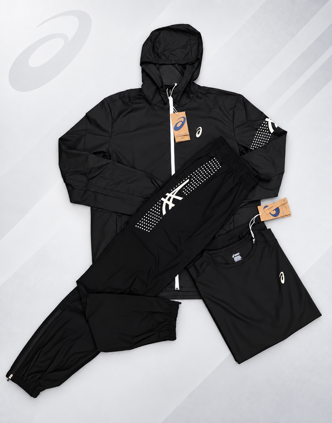 ASICS Performance 3-Piece Tracksuit Set