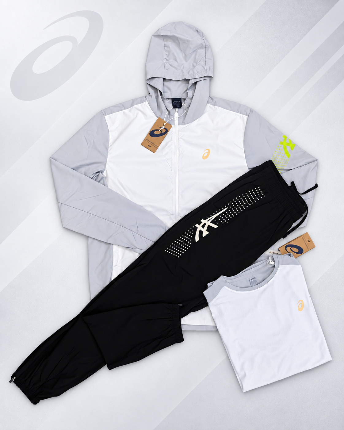 ASICS Performance 3-Piece Tracksuit Set