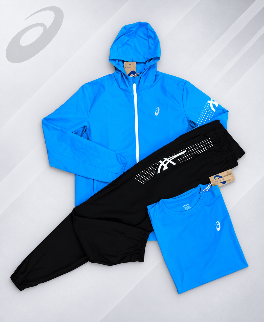 ASICS Performance 3-Piece Tracksuit Set