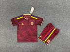 Kids Venezuela Home 2026 World Cup Kit