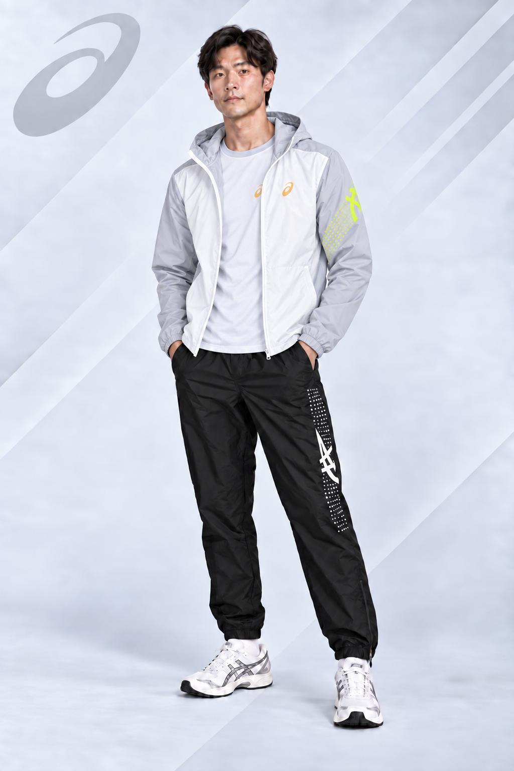 ASICS Performance 3-Piece Tracksuit Set