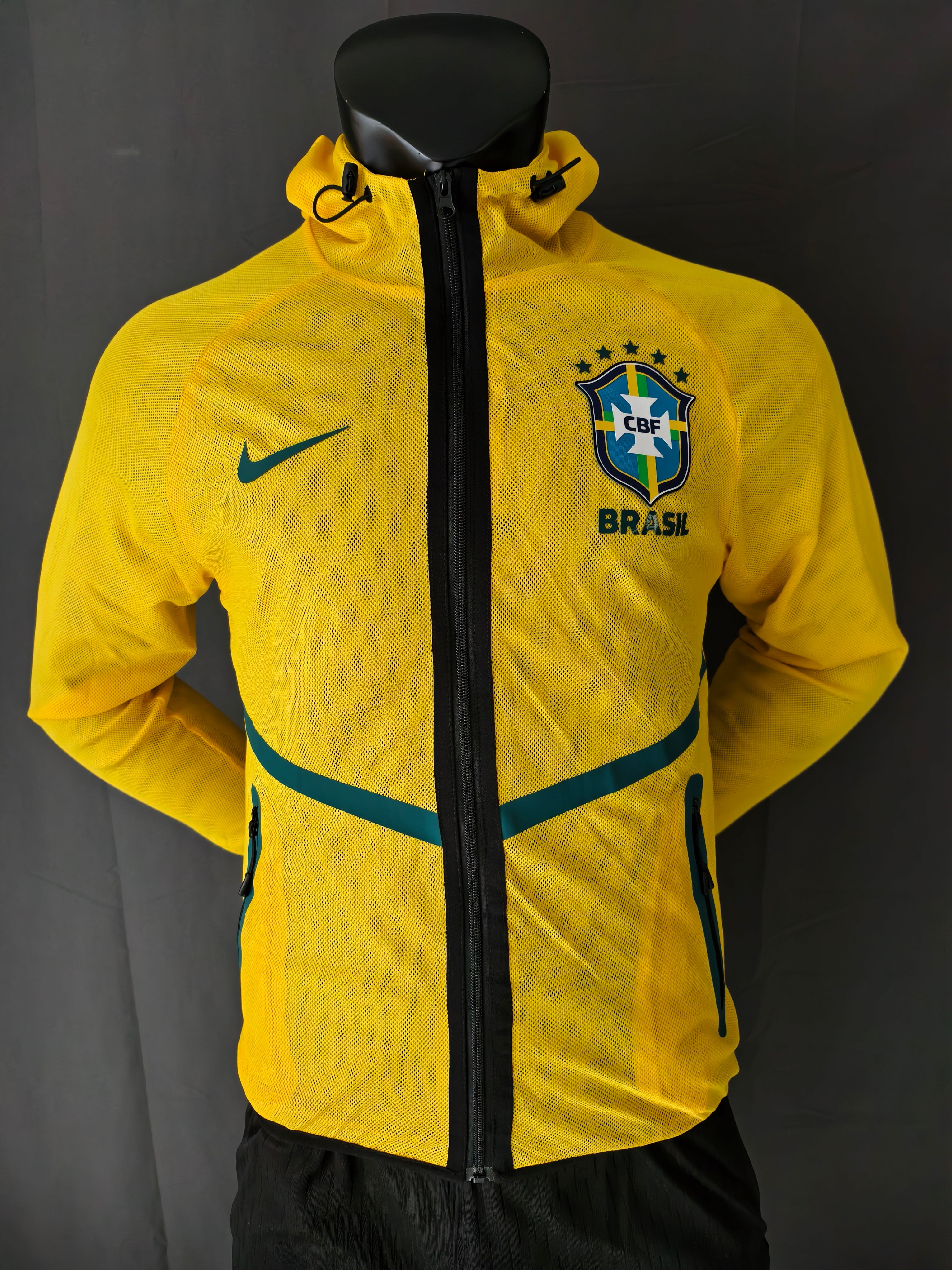 Brazil International Football Jacket (Yellow)