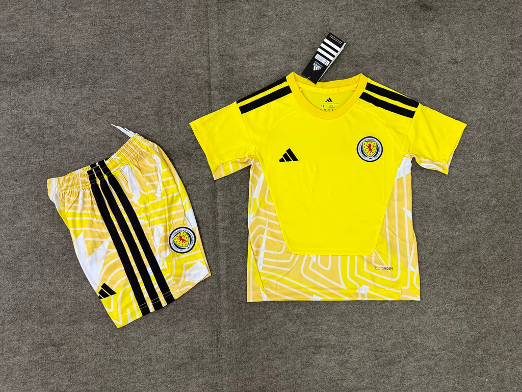 Kids Scotland Goal Keeper 2026 World Cup Kit