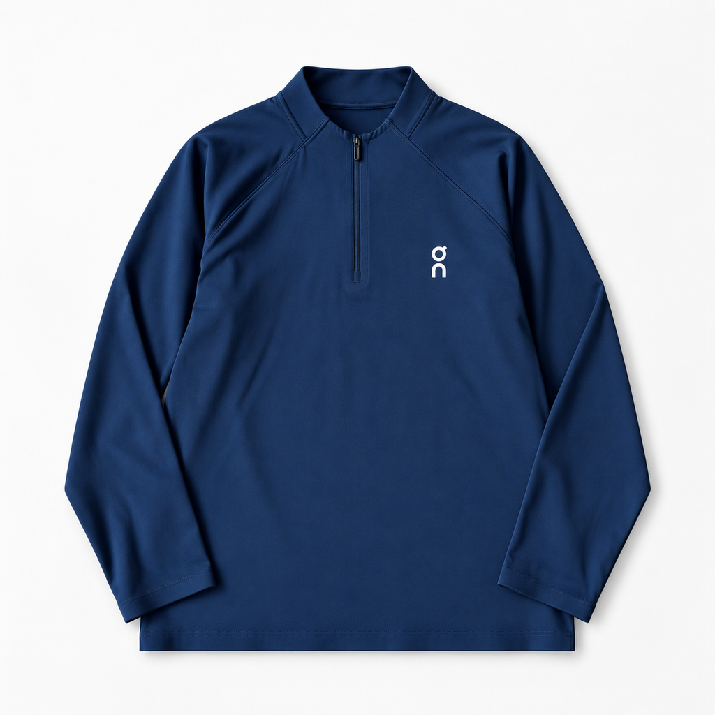On Cloud Essential Quarter-Zip Performance Top