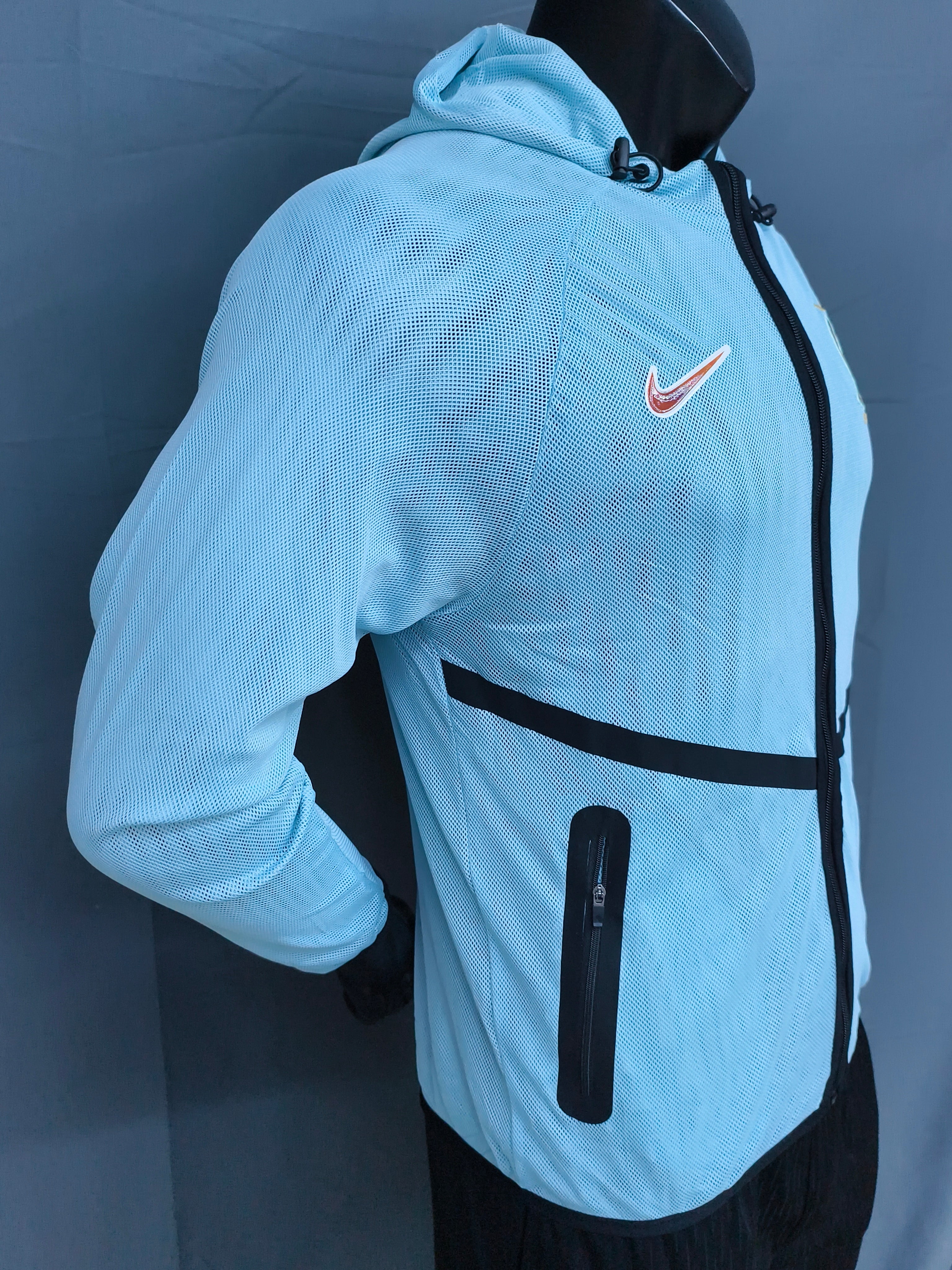 France International Football Jacket (Light Blue)