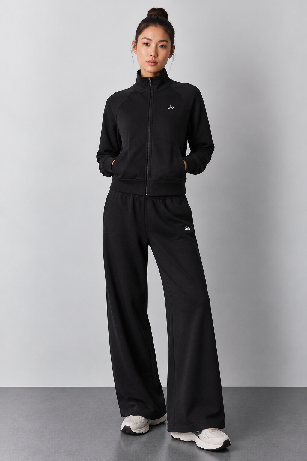 Alo Women's CloudSoft Zip-Up Tracksuit Set
