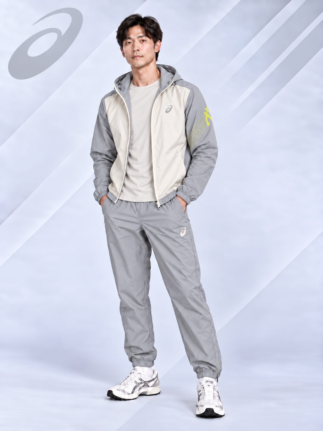 ASICS Performance 3-Piece Tracksuit Set