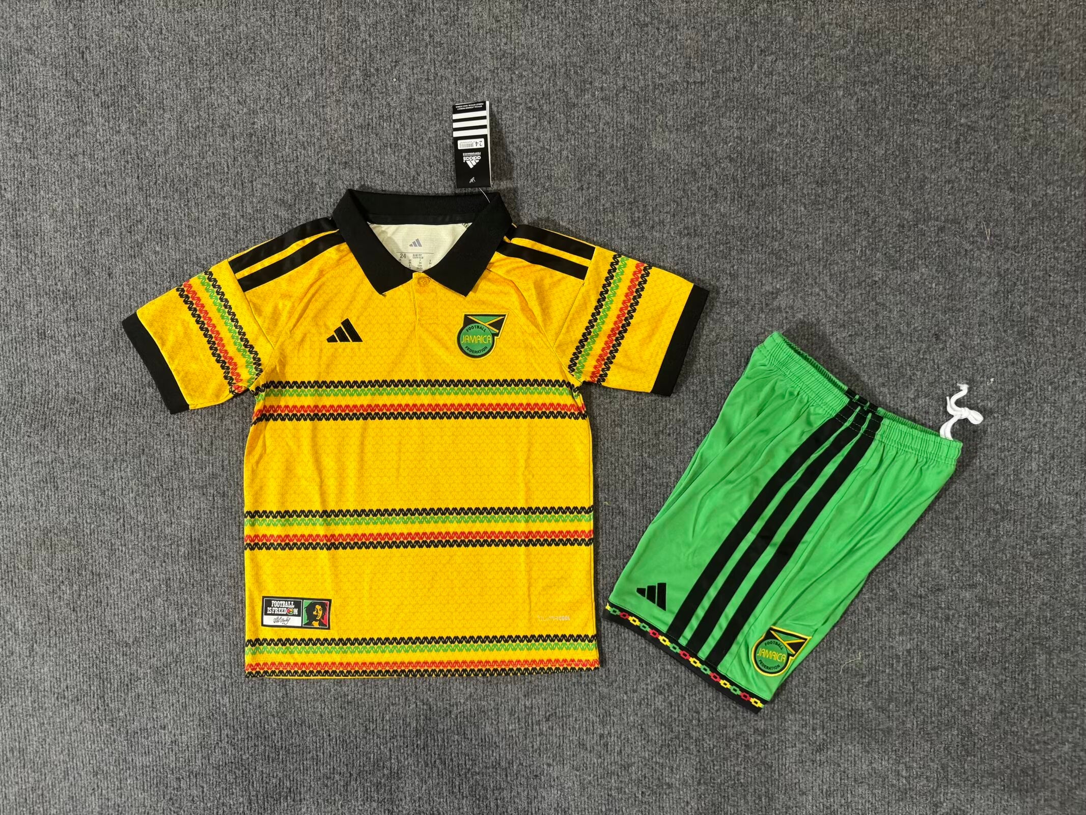 Kids Jamaica Home 2026 World Cup Kit
