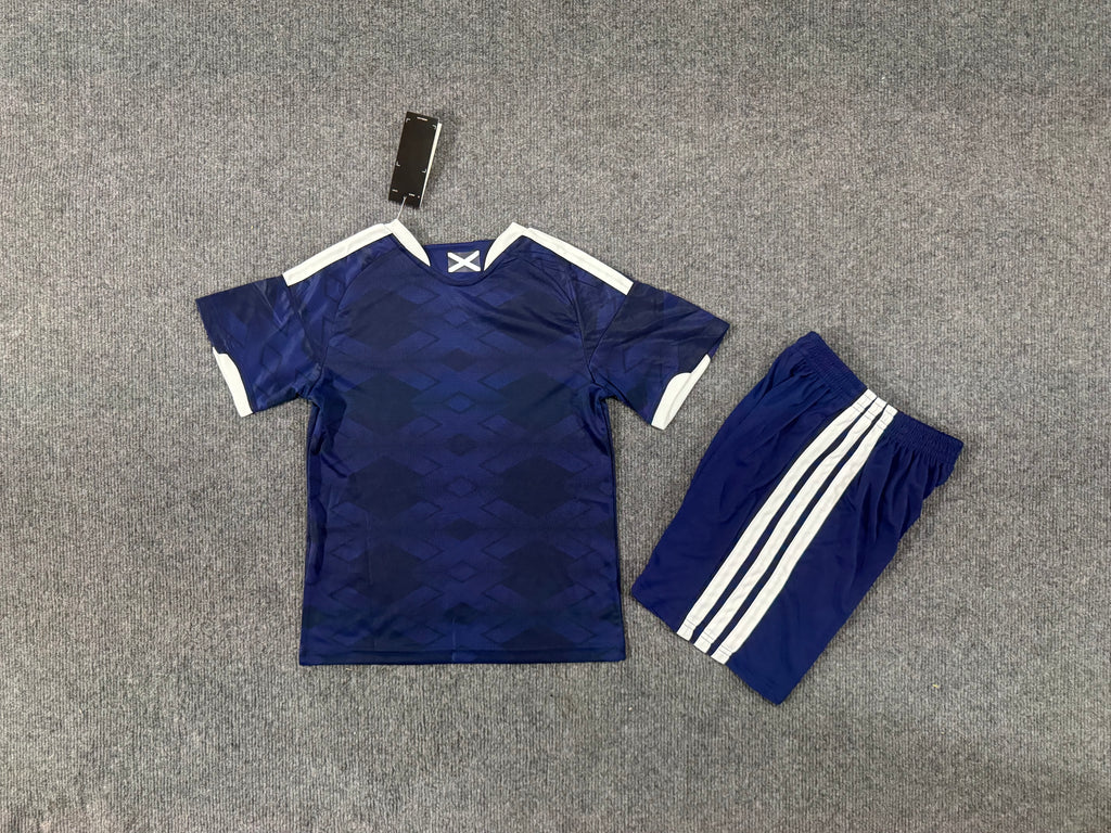 Kids Scotland Home 2026 World Cup Kit