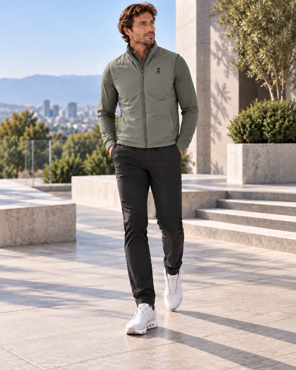 On Cloud Aero Performance Zip-Up Gilet
