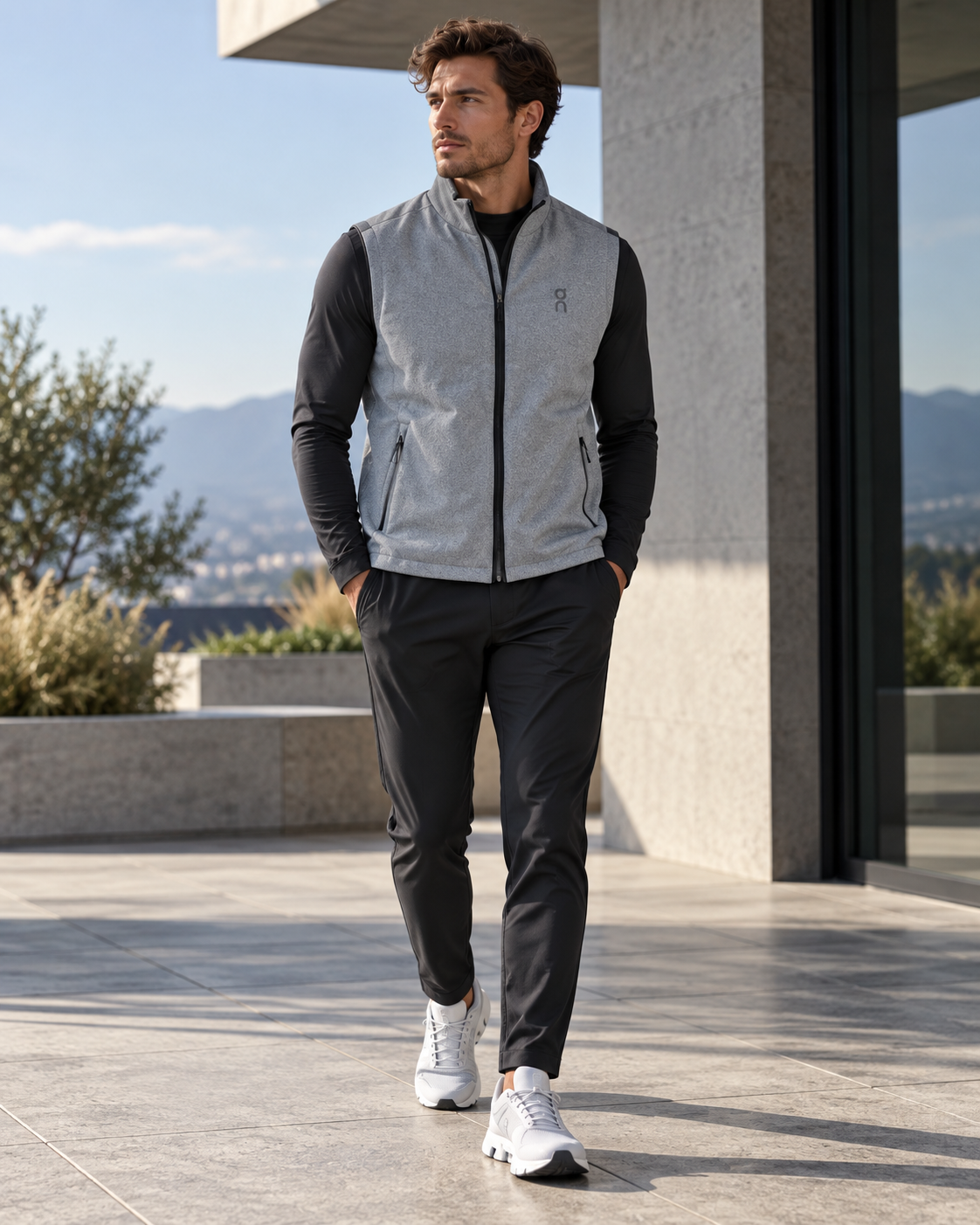 On Cloud Performance Full-Zip Gilet