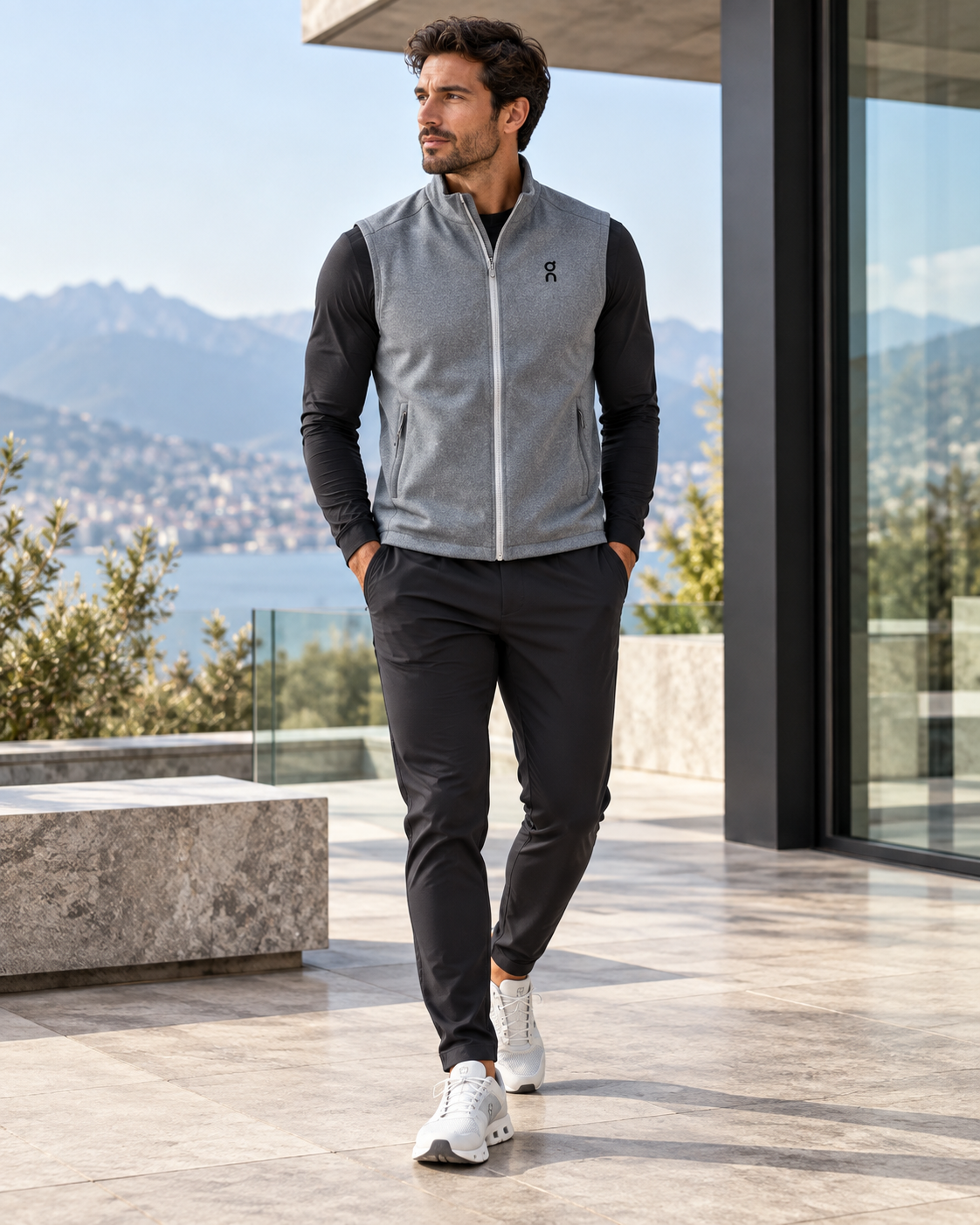 On Cloud Performance Full-Zip Gilet