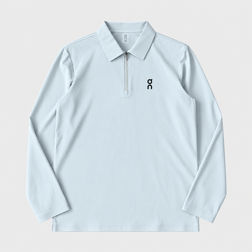 On Running Long Sleeve Quarter-Zip Polo Shirt