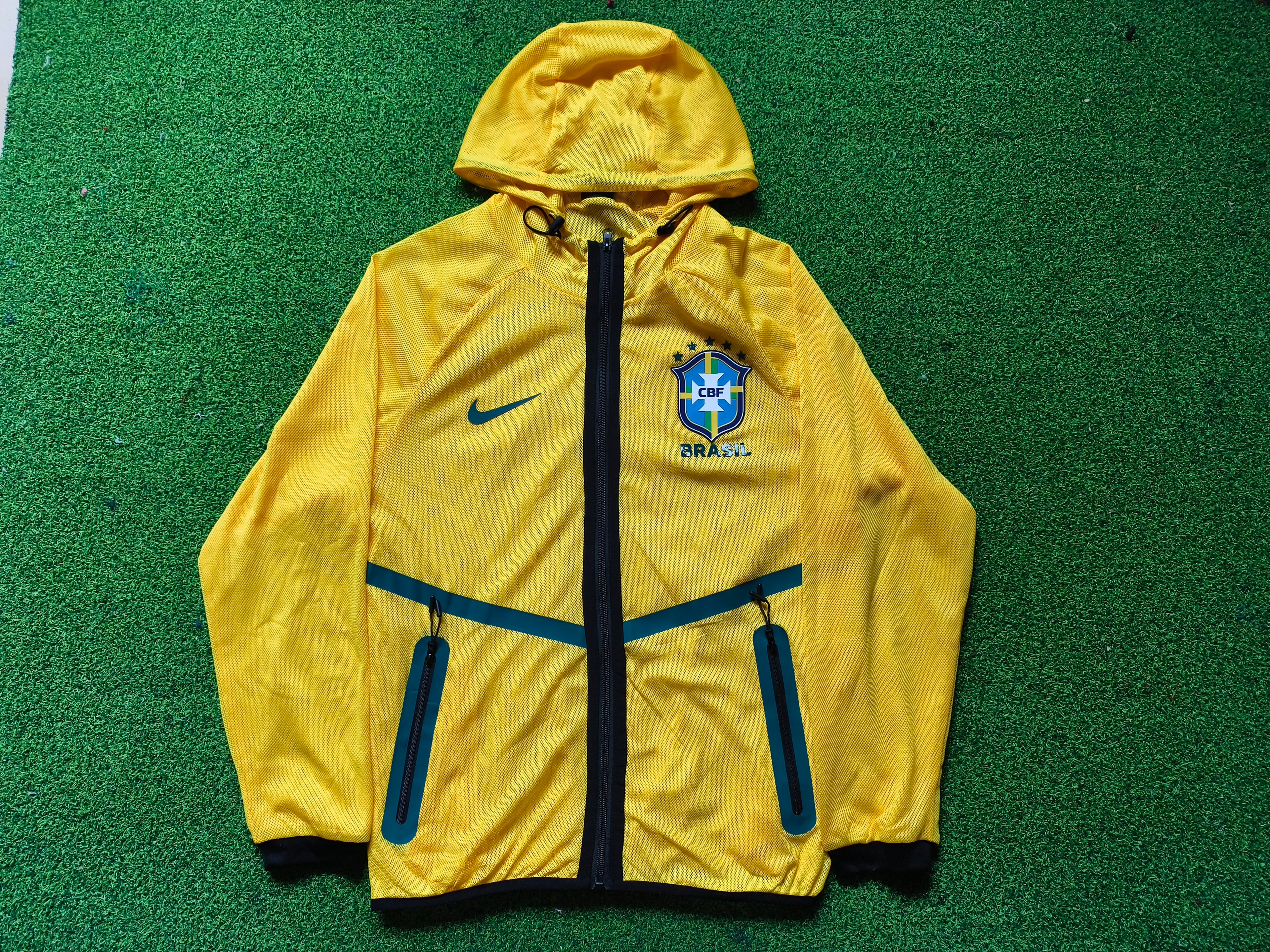 Brazil International Football Jacket (Yellow)