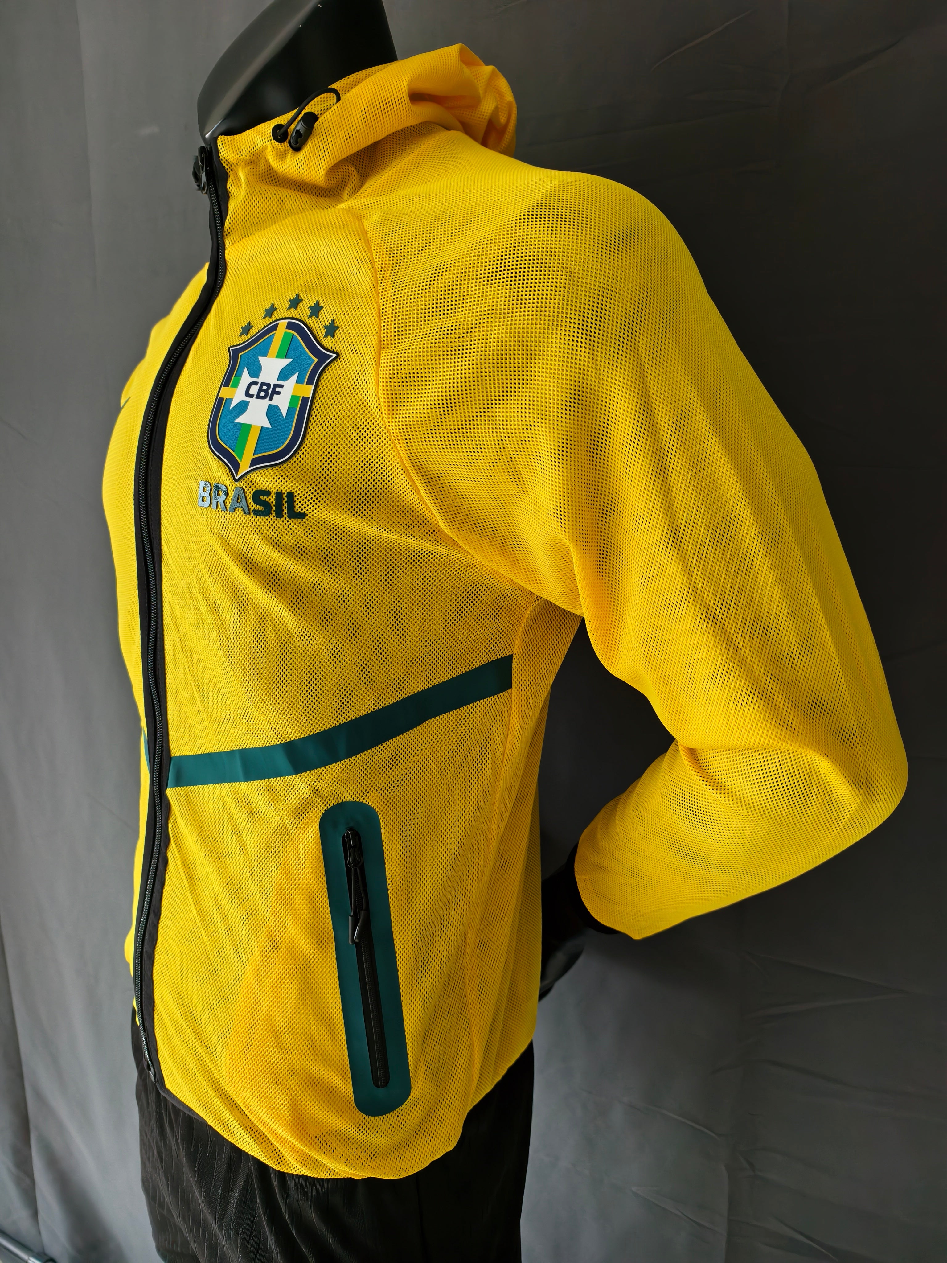 Brazil International Football Jacket (Yellow)