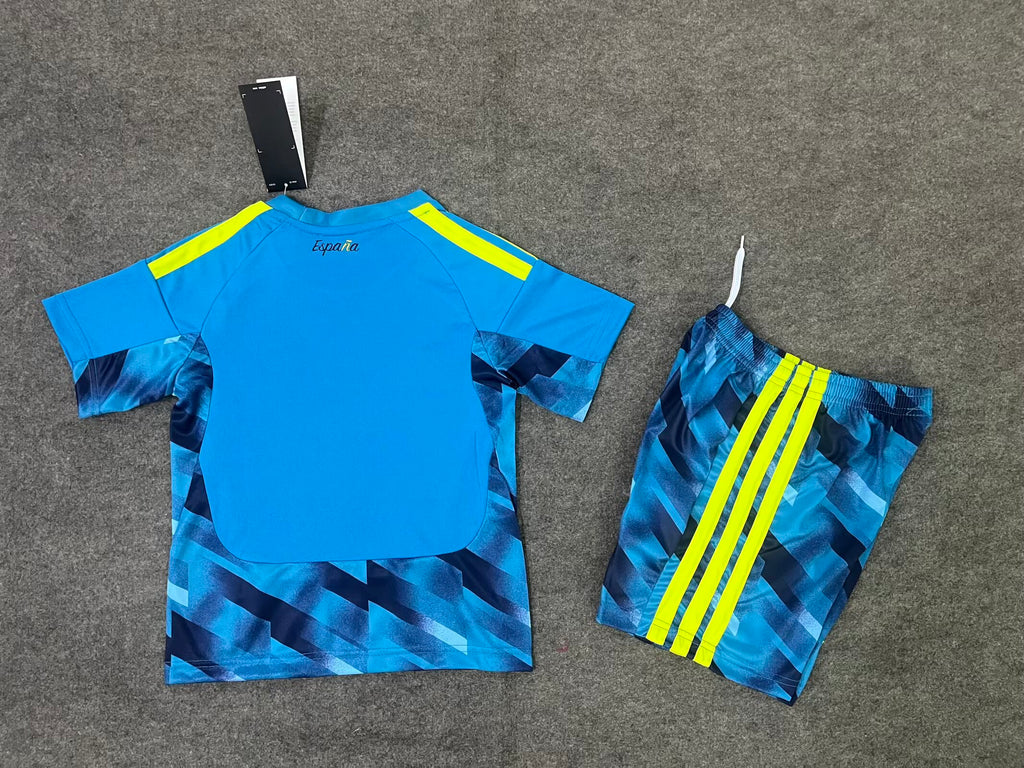 Kids Spain Goal Keeper 2026 World Cup Kit