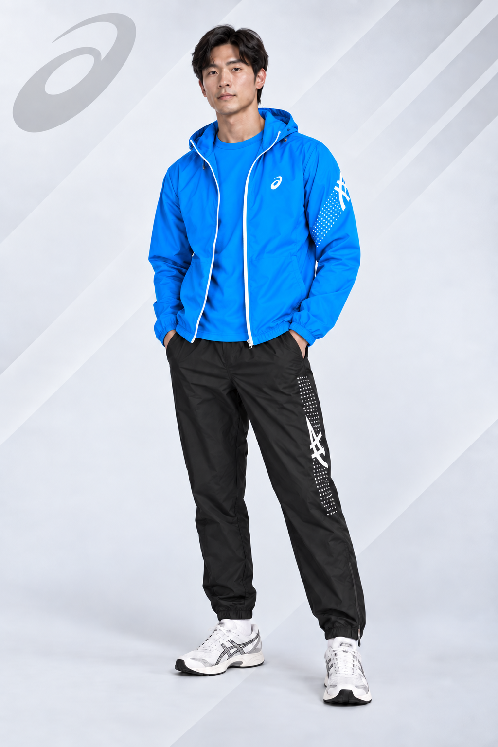 ASICS Performance 3-Piece Tracksuit Set