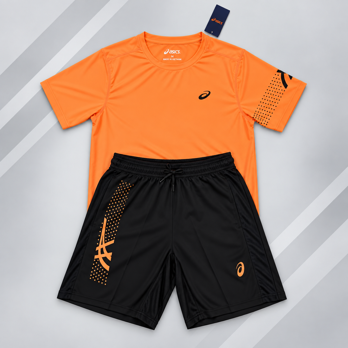 ASICS T-SHIRT AND SHORTS SETS